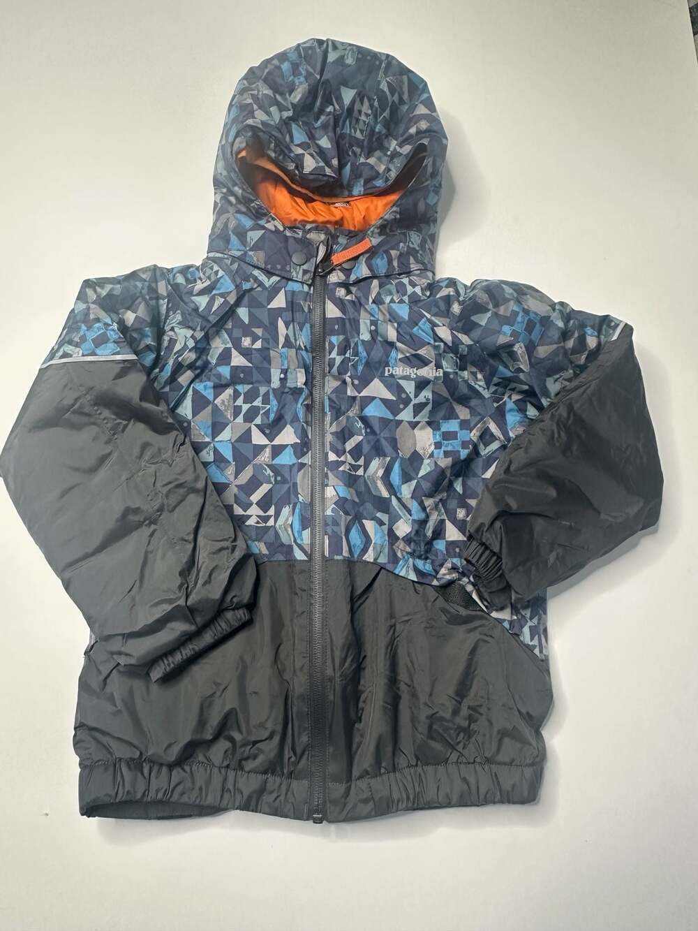 Patagonia Kids Reversible Down Sweater Hoody Size 5T